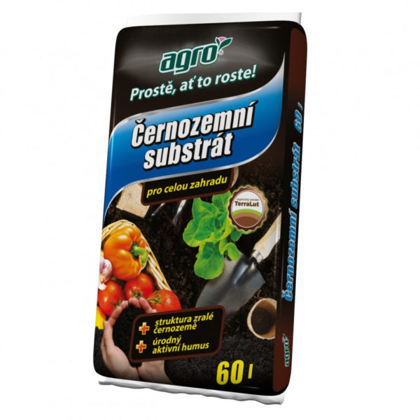 AGRO CS Substrát na celú záhradu černozemný 60l