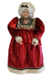 �erven� viano�n� dekor�cia pani Mikul�ov� 64cm 41727