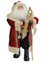 �erven� viano�n� dekor�cia Mikul� 64cm  41728