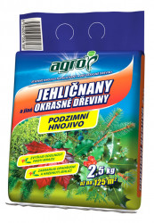 Jesenn hnojivo na ihlinany a in okrasn dreviny 2,5kg Agro CS