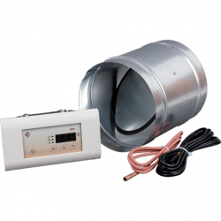 Automatick� ovl�danie krbu MSK Ø125 s klapkou