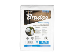 Netkan zimn textlia BRADAS 30 g/m² biela 1,6 x 10 m